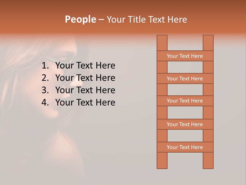 Seductive Human Pretty PowerPoint Template