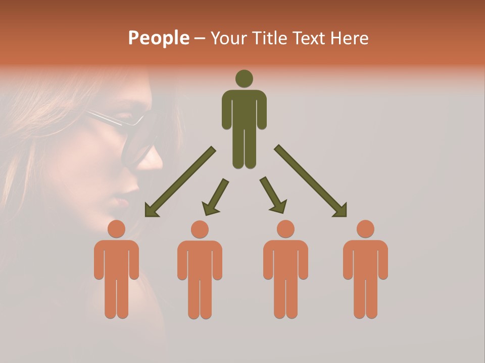 Seductive Human Pretty PowerPoint Template