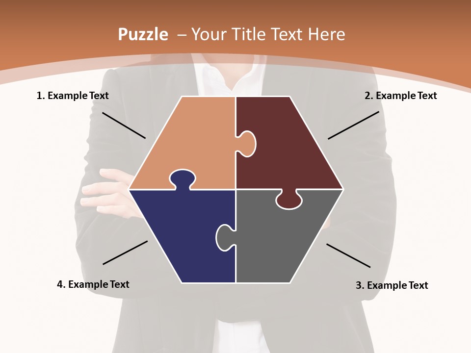 Collar Alone One PowerPoint Template