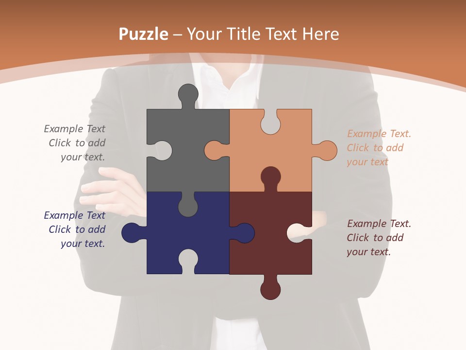 Collar Alone One PowerPoint Template