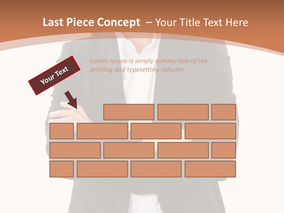 Collar Alone One PowerPoint Template