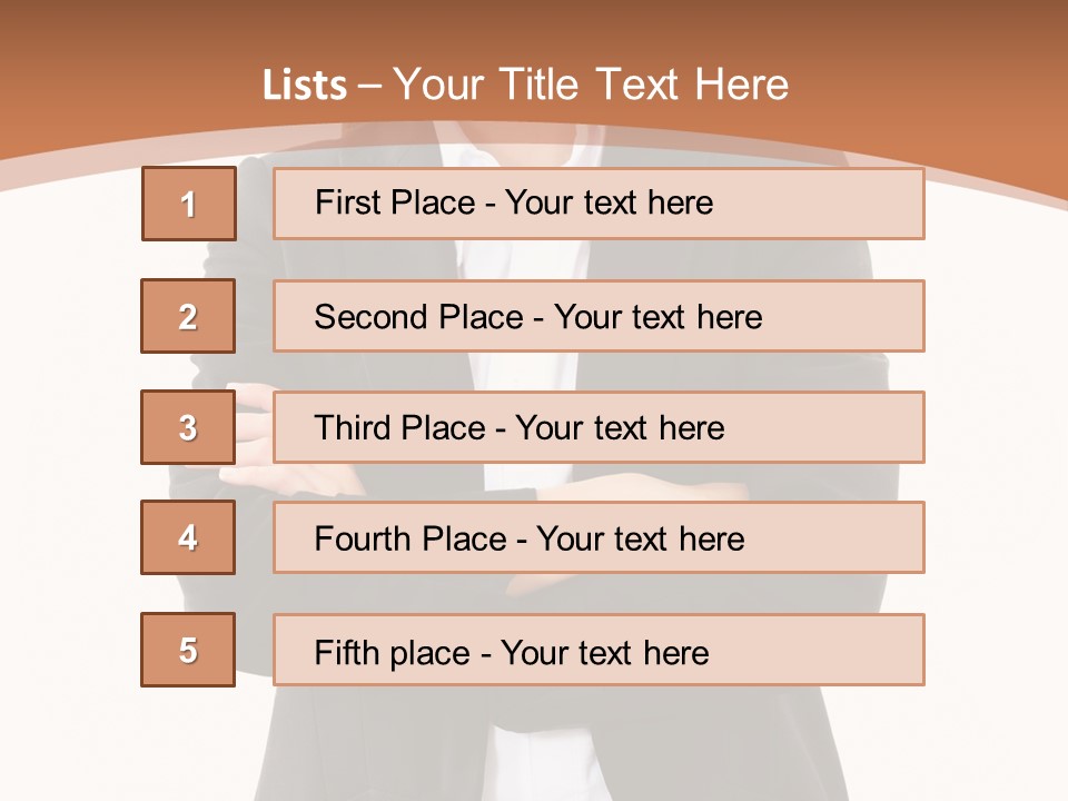 Collar Alone One PowerPoint Template