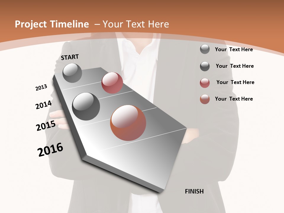 Collar Alone One PowerPoint Template