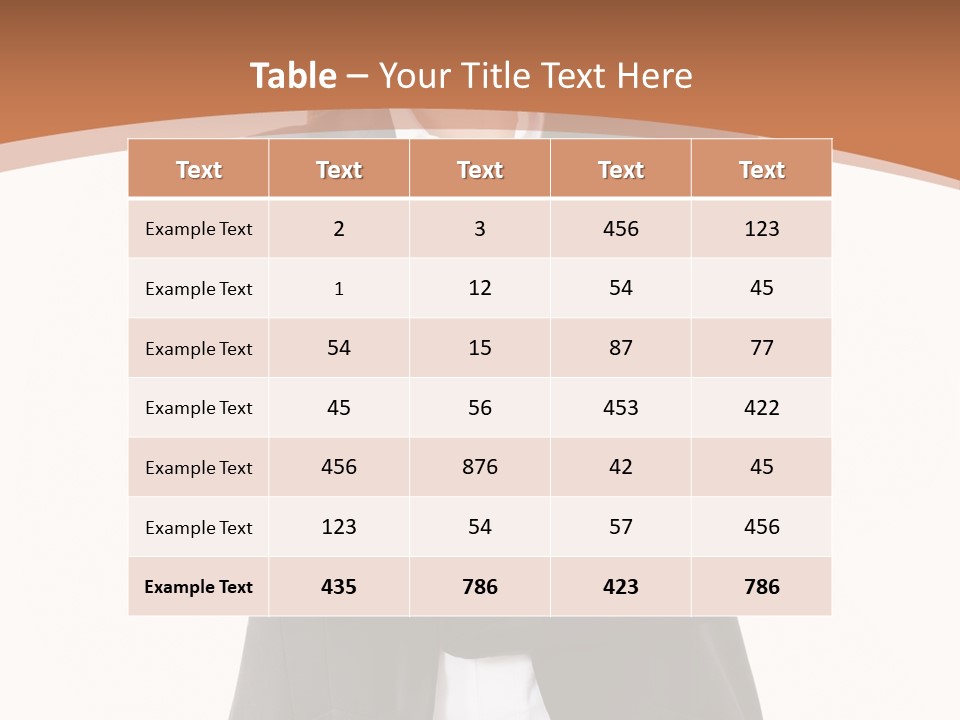 Collar Alone One PowerPoint Template