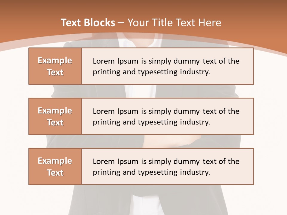 Collar Alone One PowerPoint Template
