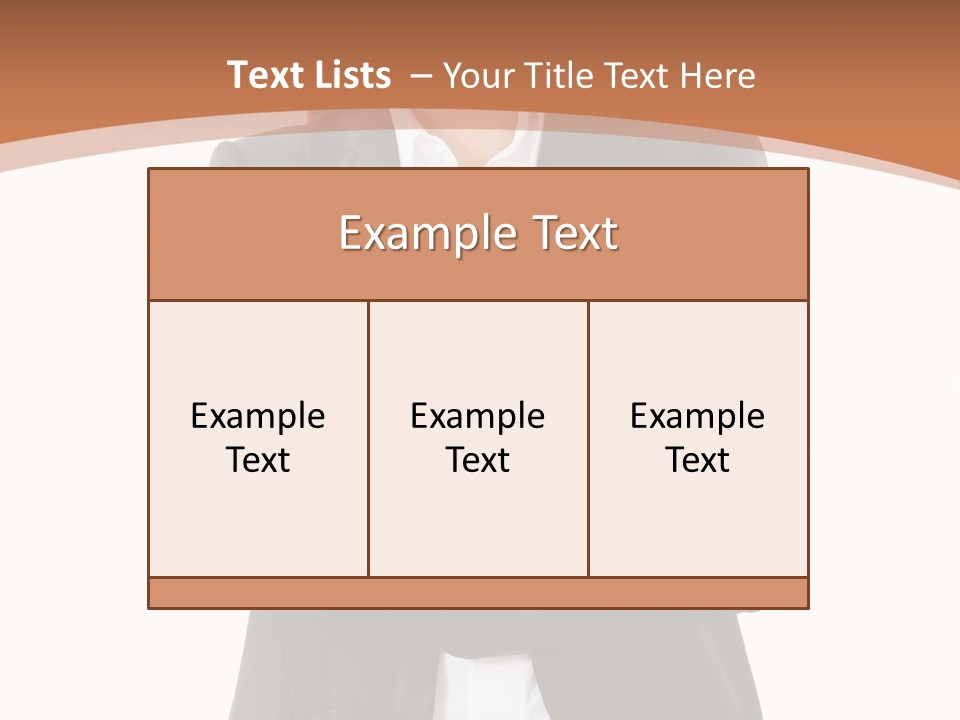Collar Alone One PowerPoint Template