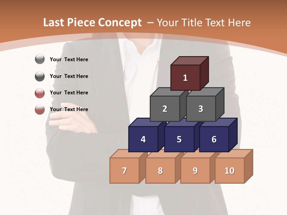 Collar Alone One PowerPoint Template