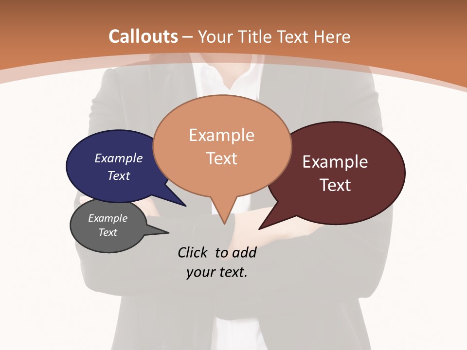Collar Alone One PowerPoint Template