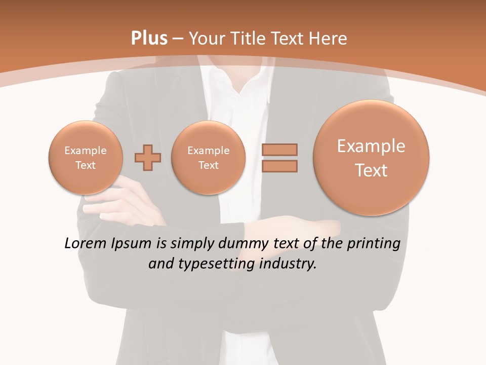 Collar Alone One PowerPoint Template