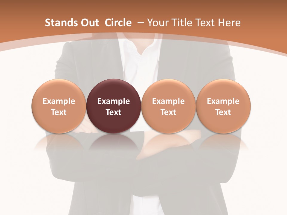 Collar Alone One PowerPoint Template