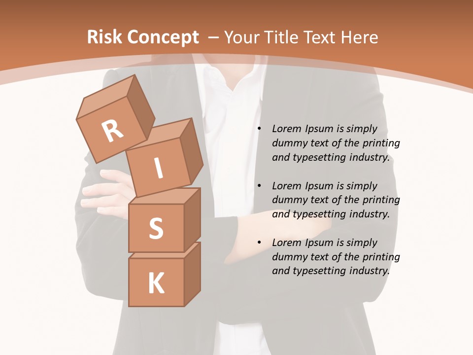 Collar Alone One PowerPoint Template