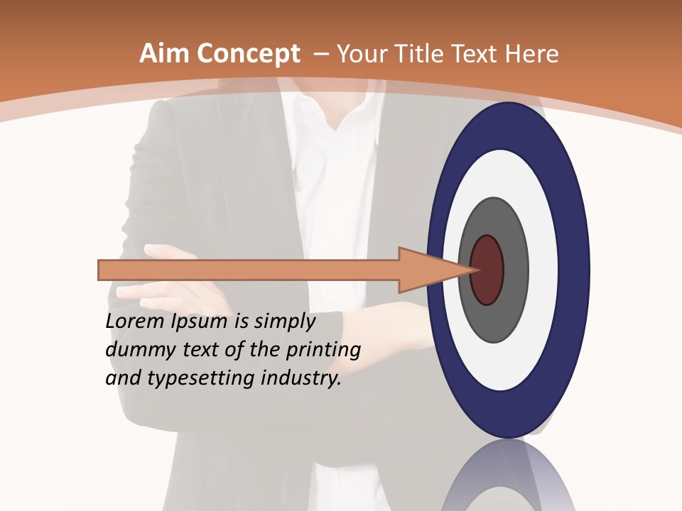 Collar Alone One PowerPoint Template