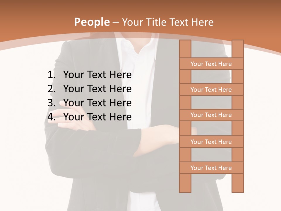 Collar Alone One PowerPoint Template
