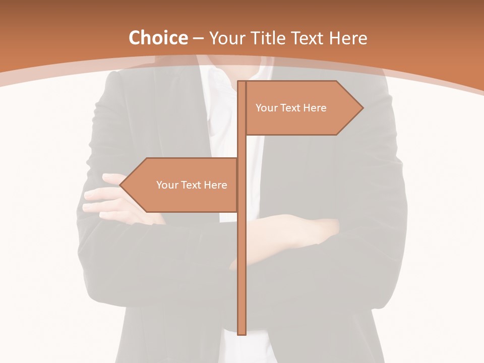 Collar Alone One PowerPoint Template