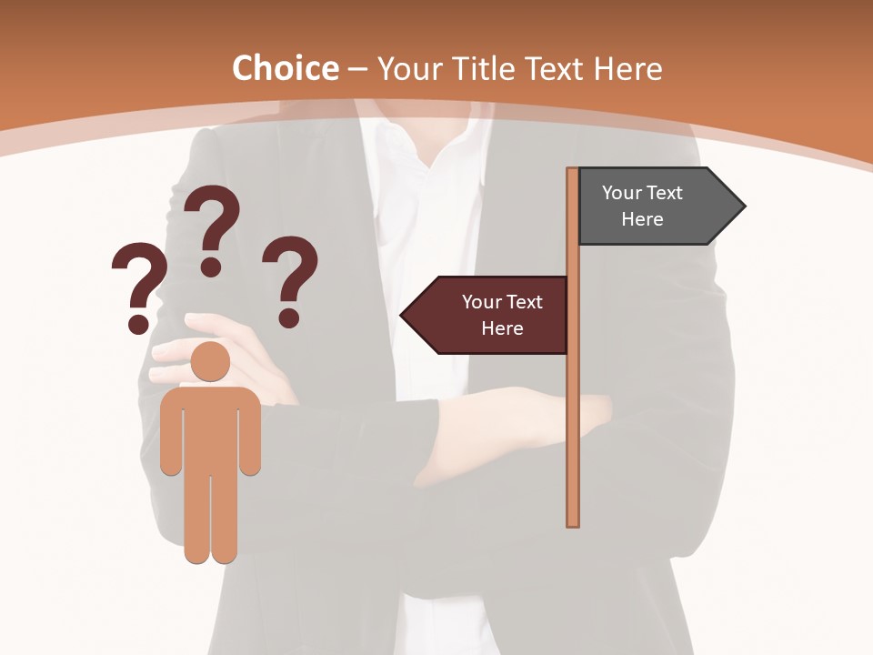 Collar Alone One PowerPoint Template