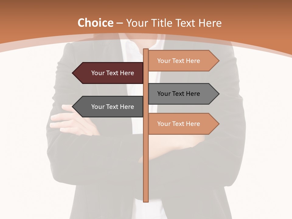 Collar Alone One PowerPoint Template