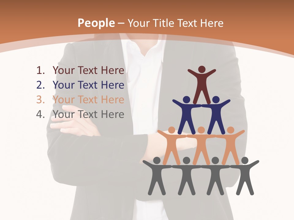 Collar Alone One PowerPoint Template