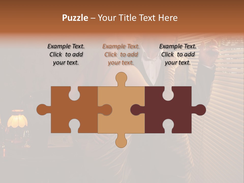 Boss Couple Fashion PowerPoint Template