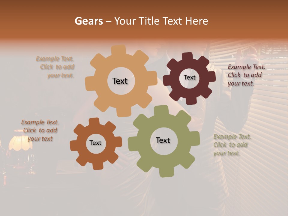 Boss Couple Fashion PowerPoint Template