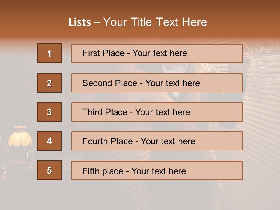 Boss Couple Fashion PowerPoint Template