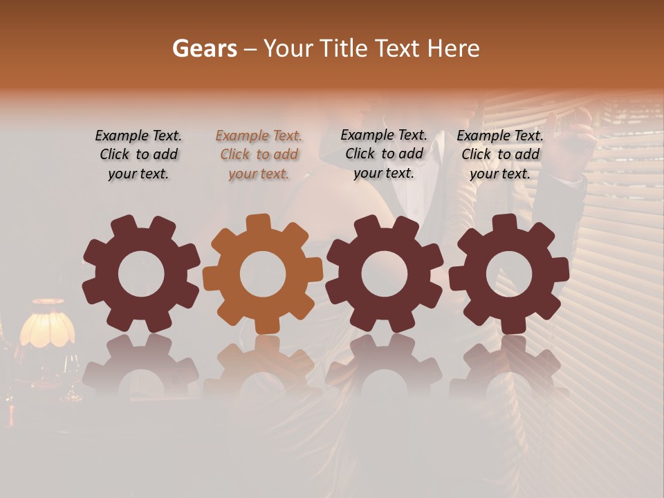 Boss Couple Fashion PowerPoint Template