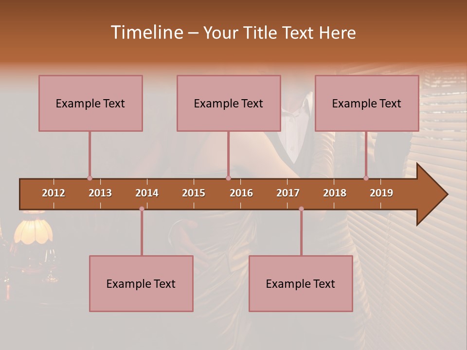 Boss Couple Fashion PowerPoint Template