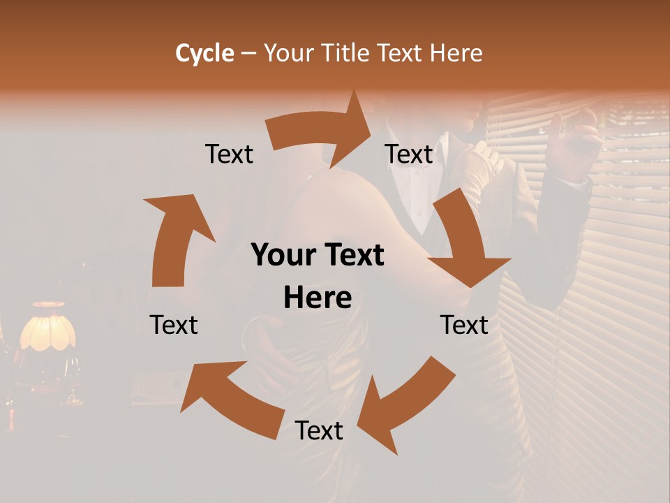 Boss Couple Fashion PowerPoint Template