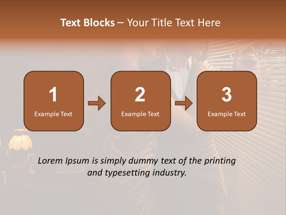 Boss Couple Fashion PowerPoint Template