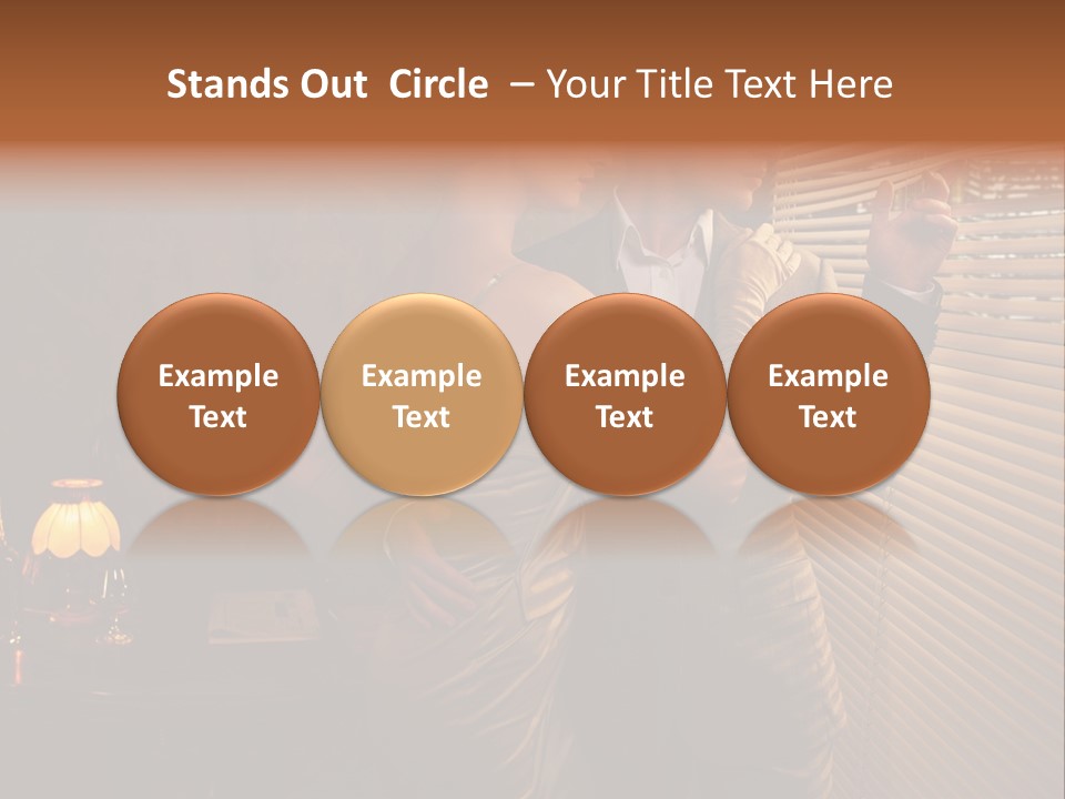 Boss Couple Fashion PowerPoint Template