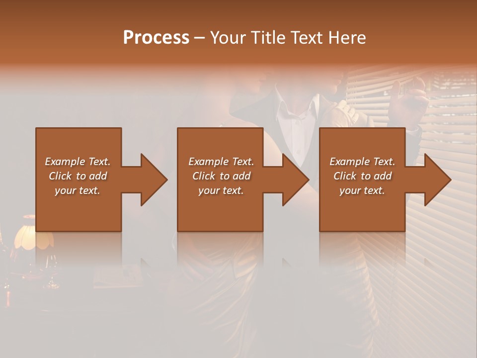 Boss Couple Fashion PowerPoint Template