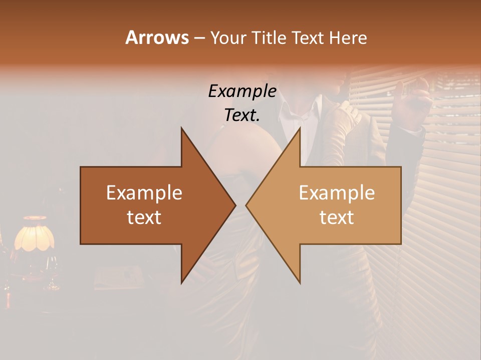 Boss Couple Fashion PowerPoint Template