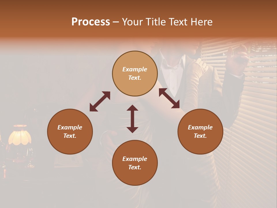 Boss Couple Fashion PowerPoint Template