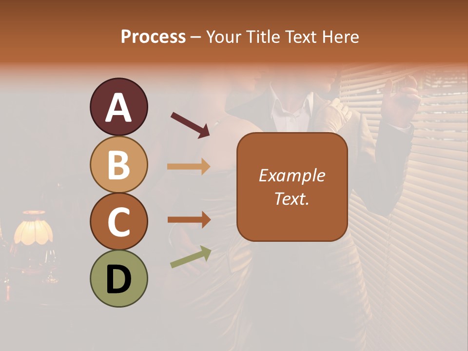 Boss Couple Fashion PowerPoint Template