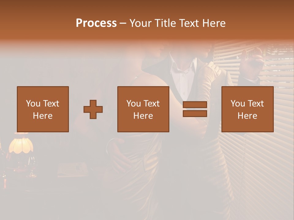 Boss Couple Fashion PowerPoint Template