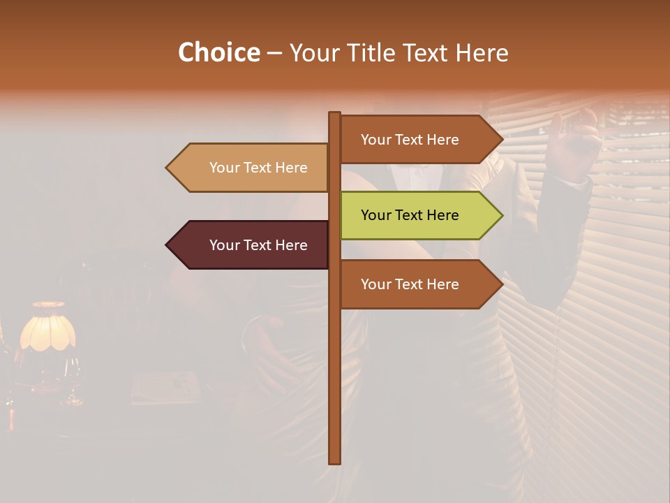 Boss Couple Fashion PowerPoint Template