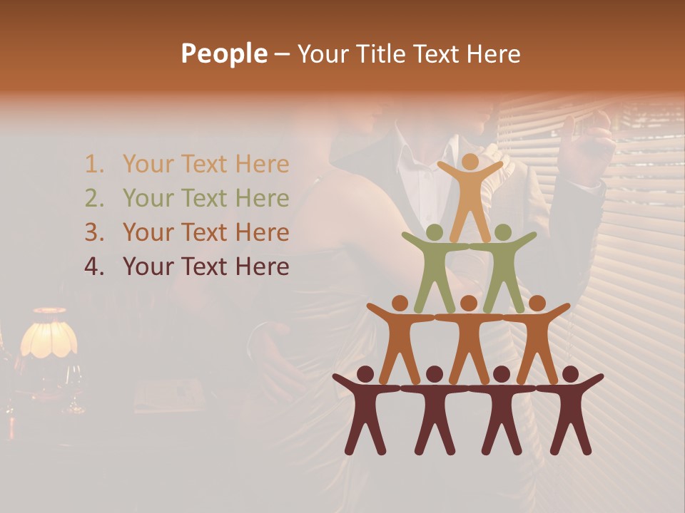 Boss Couple Fashion PowerPoint Template