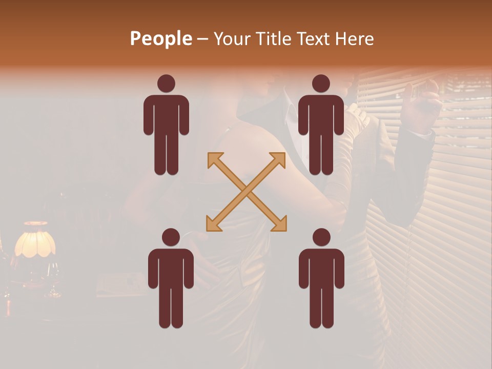 Boss Couple Fashion PowerPoint Template