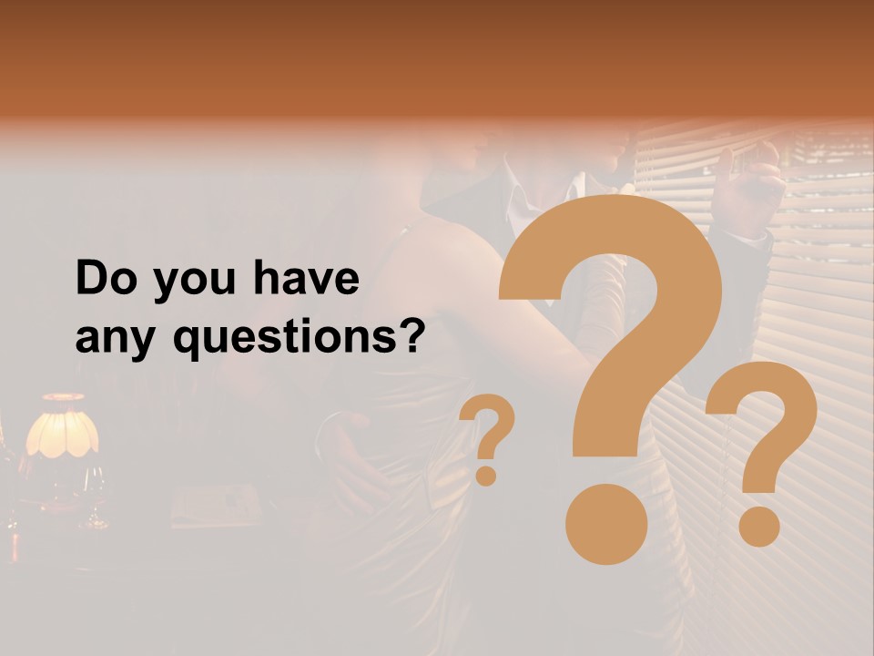 Boss Couple Fashion PowerPoint Template