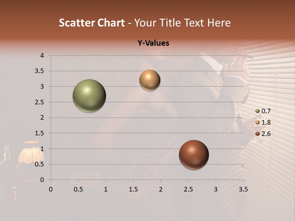 Whiskey Cigar Lovers PowerPoint Template