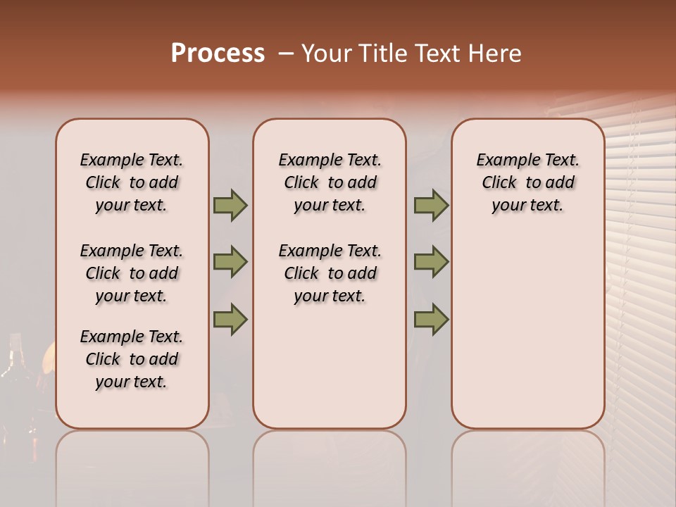 Whiskey Cigar Lovers PowerPoint Template