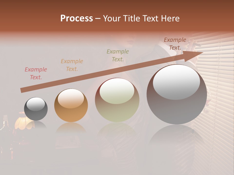 Whiskey Cigar Lovers PowerPoint Template