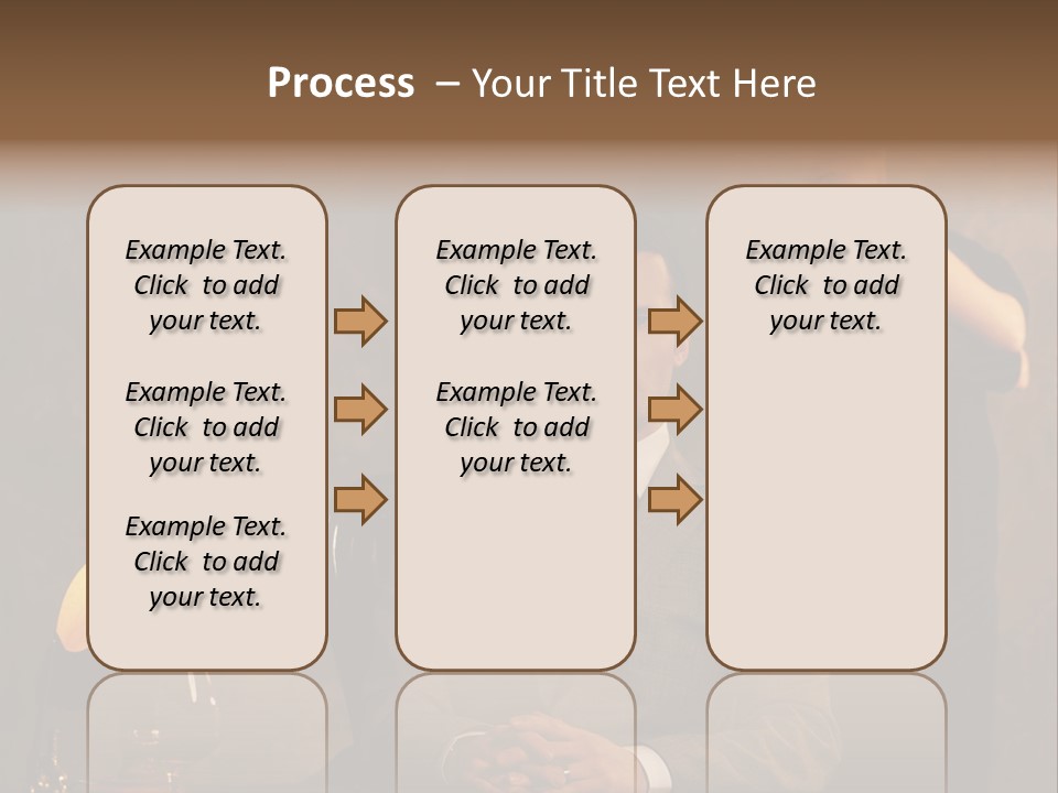 Luxury Mad Men Woman PowerPoint Template