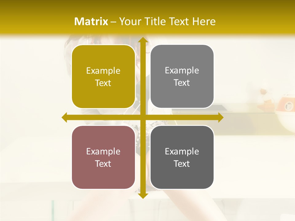 Mixer Woman High Heel PowerPoint Template