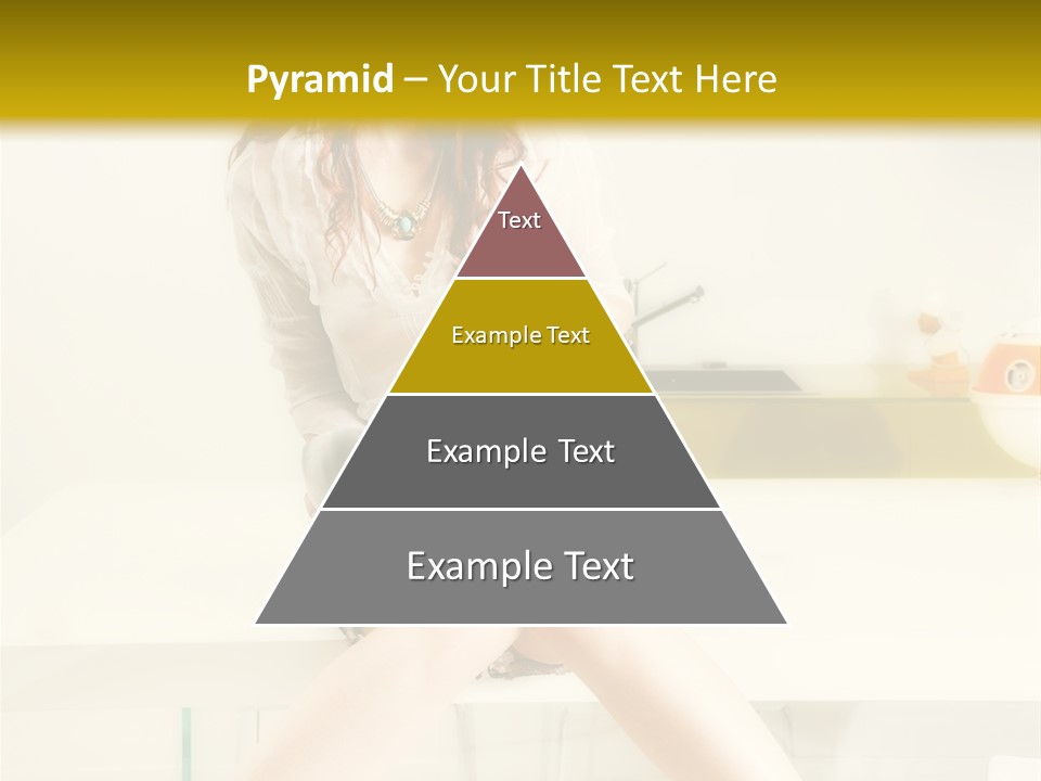 Mixer Woman High Heel PowerPoint Template