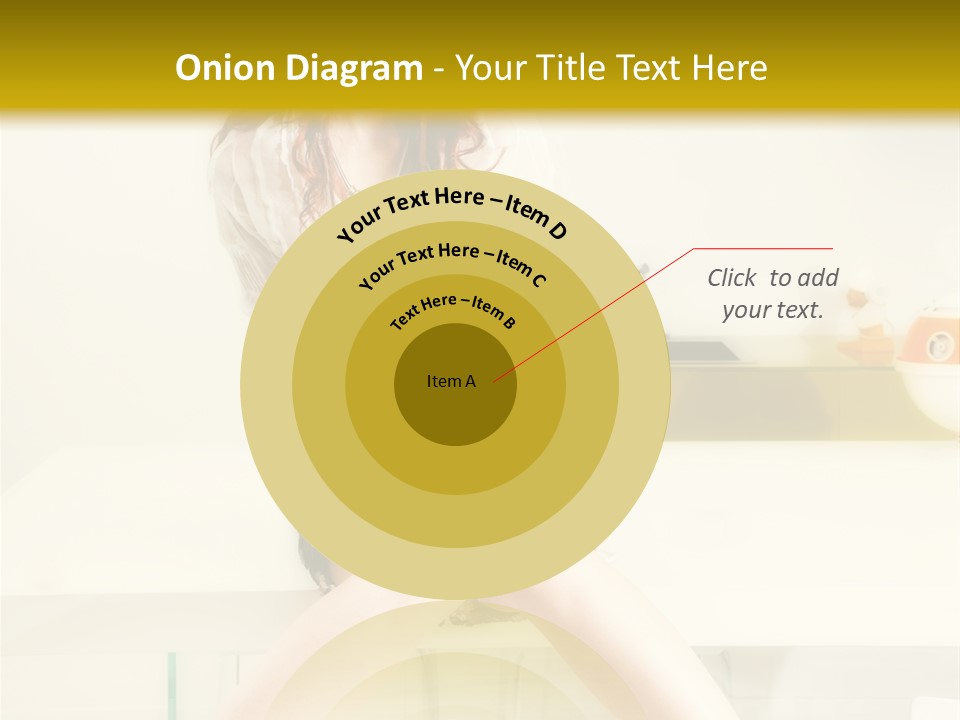 Mixer Woman High Heel PowerPoint Template