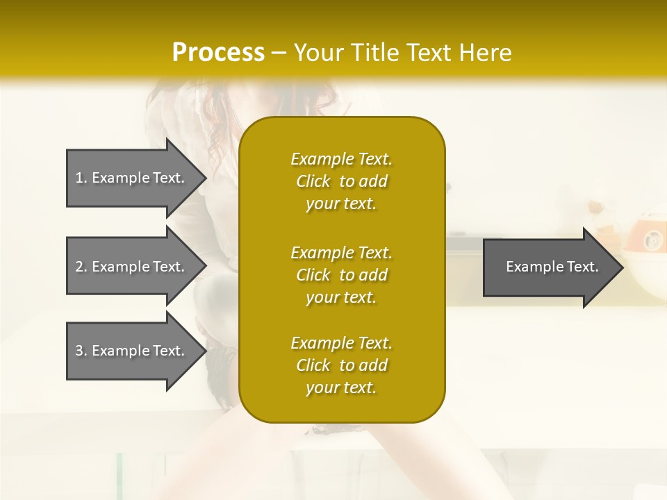 Mixer Woman High Heel PowerPoint Template