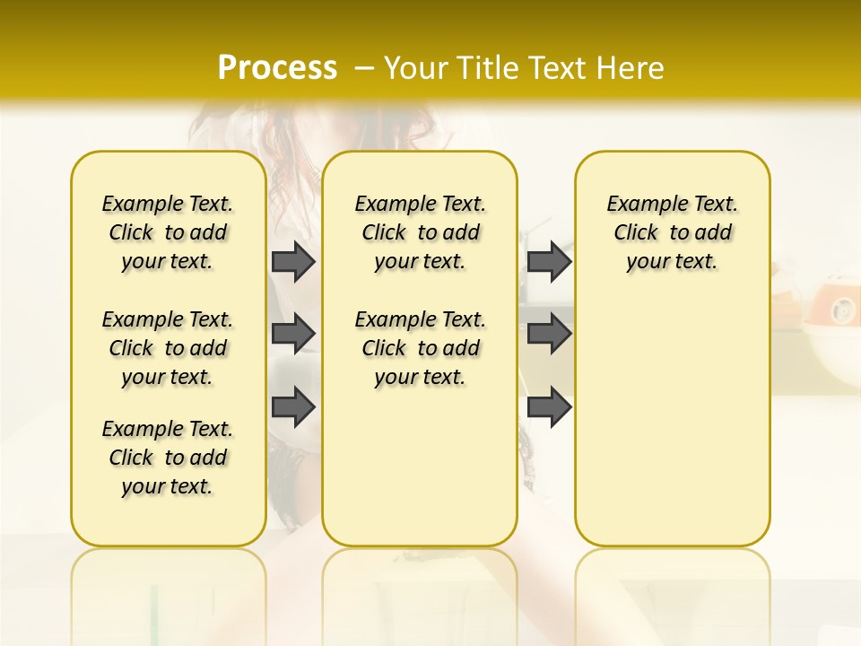 Mixer Woman High Heel PowerPoint Template