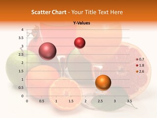 Cut Healthy Feed Fruit PowerPoint Template