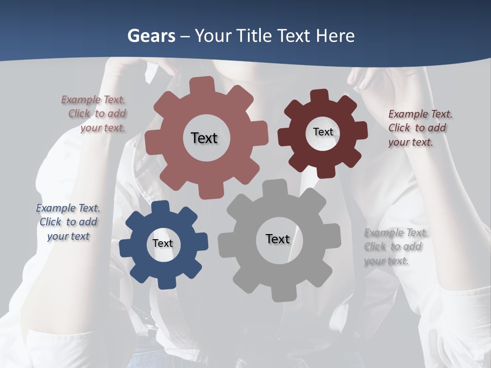 Beautiful Glamour Closeup PowerPoint Template