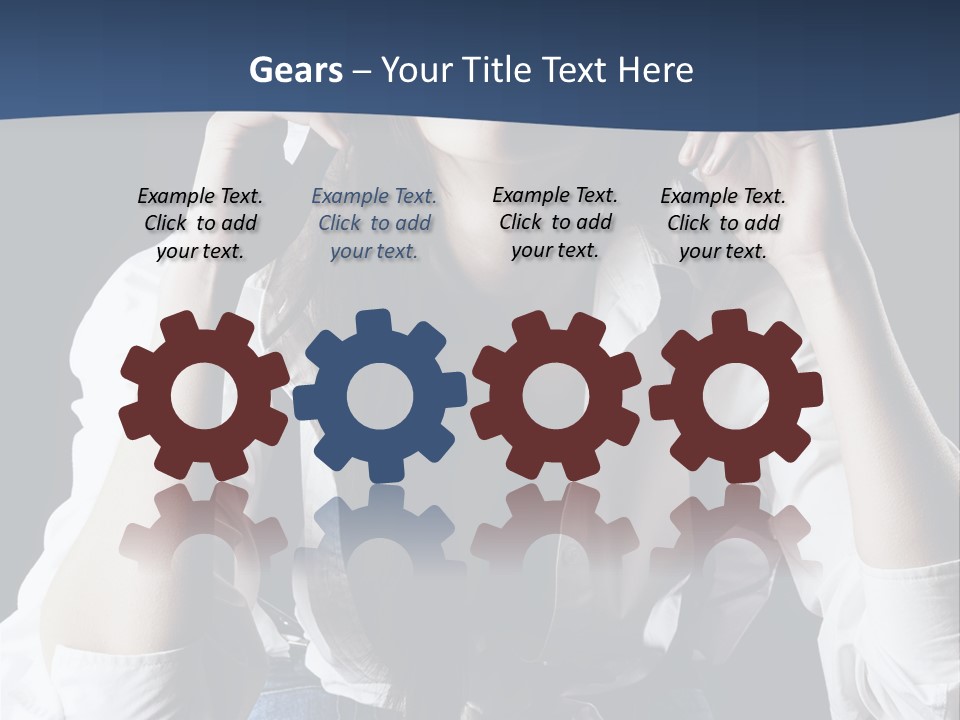 Beautiful Glamour Closeup PowerPoint Template